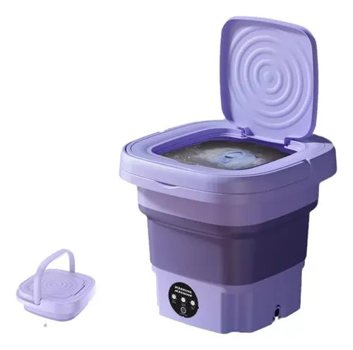 Mini Lavadora De Ropa Plegable Portátil