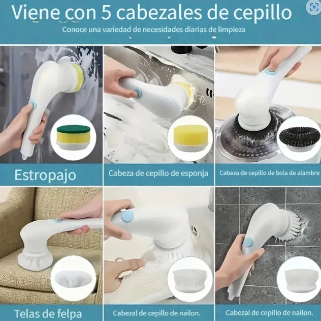 Cepillo Eléctrico Magic Brush 5 En 1