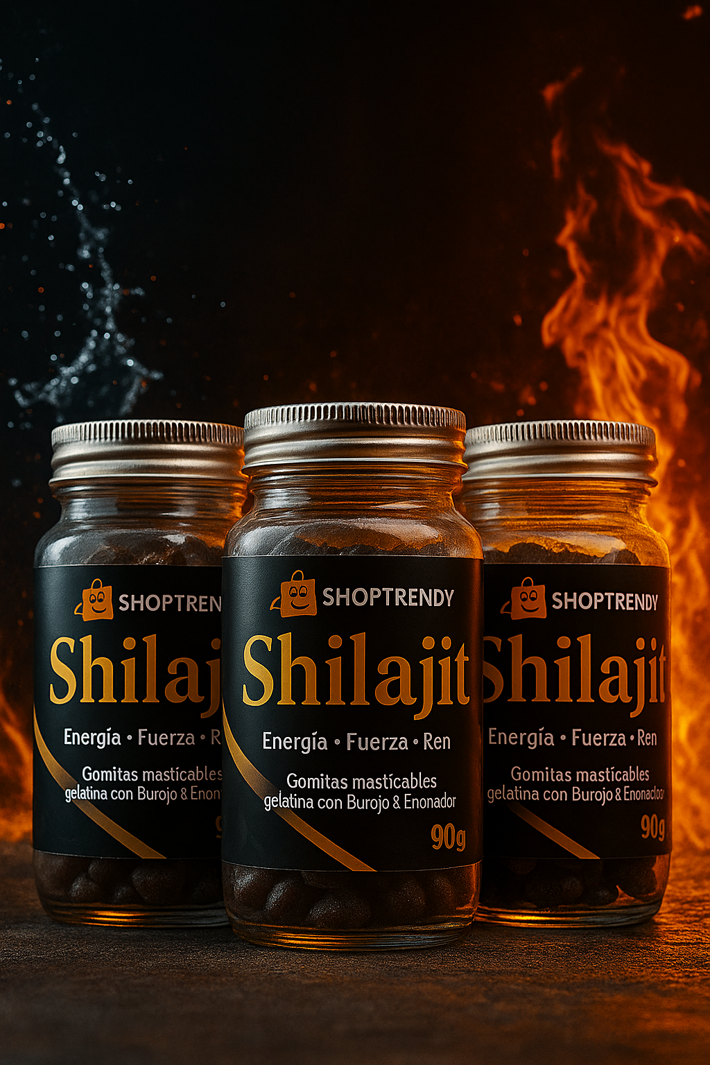 Gomitas Shilajit  Resistencia fiisica y energia