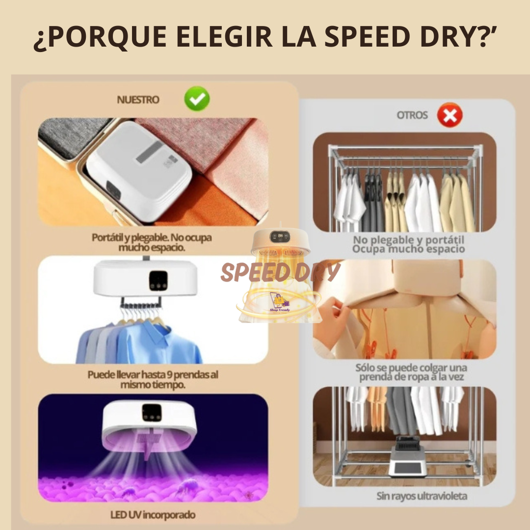 Speed Dry  Secador de Ropa Portatil ™