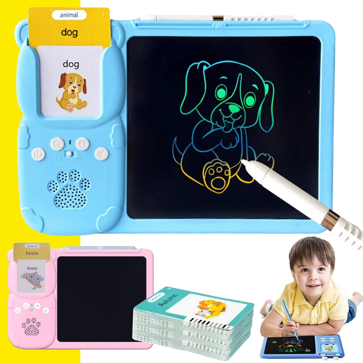 Tablero Mágico Interactivo Bilingüe Para Niños